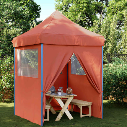 Partytält Terracotta 200 x 200 x 306 cm Oxford Tyg