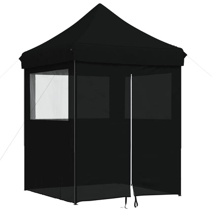 Partytält Svart 200 x 200 x 306 cm Oxford Tyg