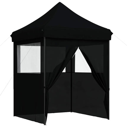 Partytält Svart 200 x 200 x 306 cm Oxford Tyg