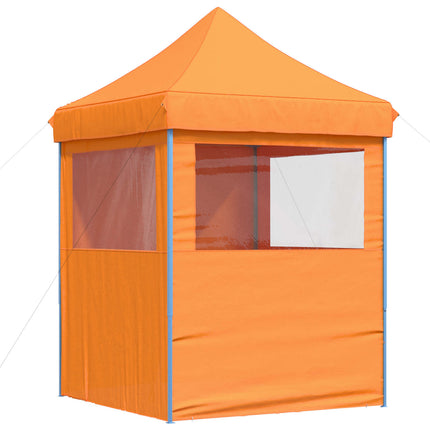 Partytält Orange 200 x 200 x 306 cm Oxford Tyg