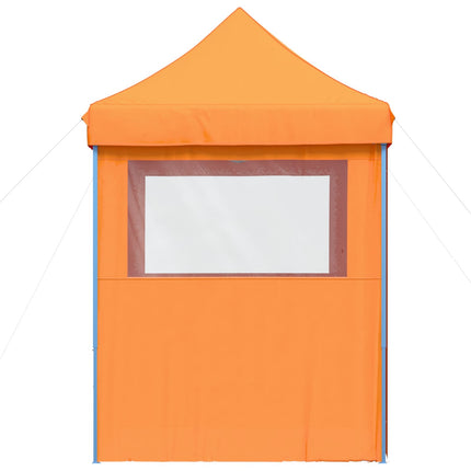 Partytält Orange 200 x 200 x 306 cm Oxford Tyg