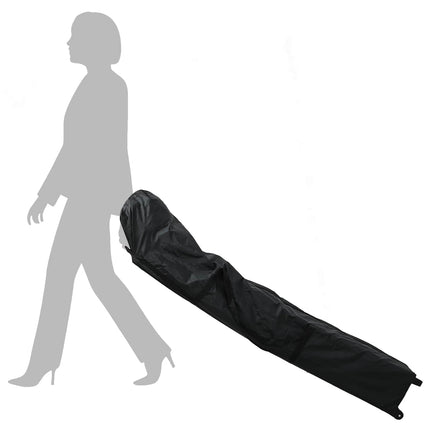 Partytält Beige 292 x 292 x 315 cm Oxford Tyg