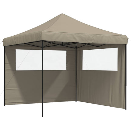 Partytält Taupe 292 x 292 x 315 cm Oxford Tyg