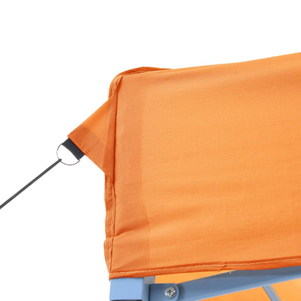 Partytält Orange 292 x 292 x 315 cm Oxford Tyg