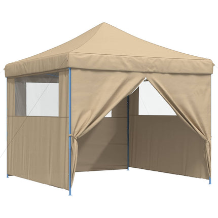 Partytält Beige 292 x 292 x 315 cm Oxford Tyg