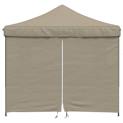 Partytält Taupe 292 x 292 x 315 cm Oxford Tyg