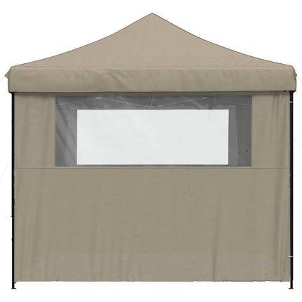 Partytält Taupe 292 x 292 x 315 cm Oxford Tyg
