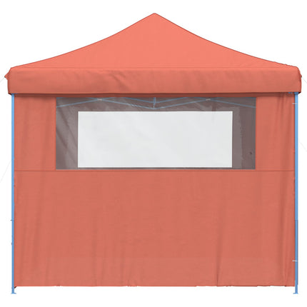 Partytält 292 x 292 x 315 cm Terracotta Oxford Tyg