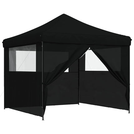 Partytält Svart 292 x 292 x 315 cm Oxford Tyg