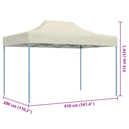 Partytält Kräm 280 x 410 x 315 cm Oxford Tyg