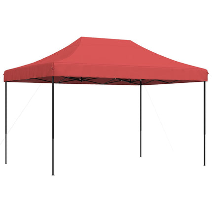 Partytält Vinröd 279 x 410 x 315 cm Oxford Tyg