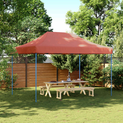 Partytält Terracotta 279 x 410 x 315 cm Oxford Tyg