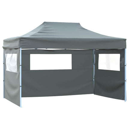 Partytält Antracit 280 x 410 x 315 cm Oxford Tyg