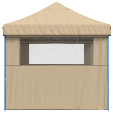 Partytält Beige 279 x 410 x 315 cm Oxford Tyg