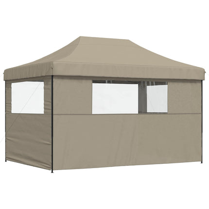 Partytält Taupe 279 x 410 x 315 cm Oxford Tyg