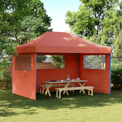 Partytält Terracotta 279 x 410 x 315 cm Oxford Tyg