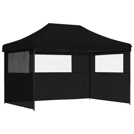 Partytält Svart 279 x 410 x 315 cm Oxford Tyg
