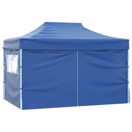 Partytält Blå 280 x 410 x 315 cm Oxford Tyg