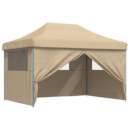 Partytält Beige 279 x 410 x 315 cm Oxford Tyg