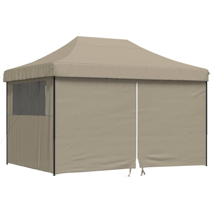 Partytält Taupe 279 x 410 x 315 cm Oxford Tyg