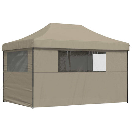 Partytält Taupe 279 x 410 x 315 cm Oxford Tyg