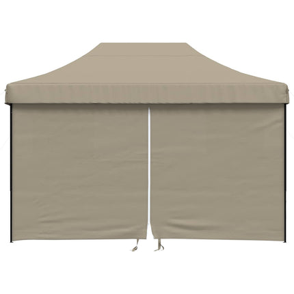 Partytält Taupe 279 x 410 x 315 cm Oxford Tyg