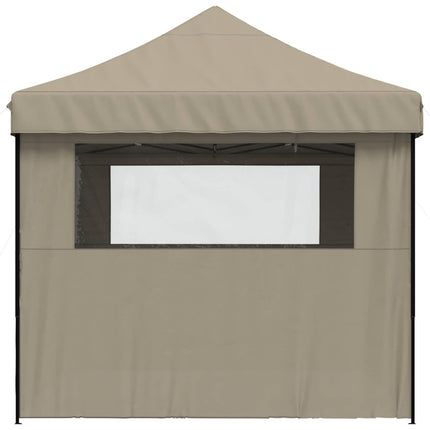 Partytält Taupe 279 x 410 x 315 cm Oxford Tyg