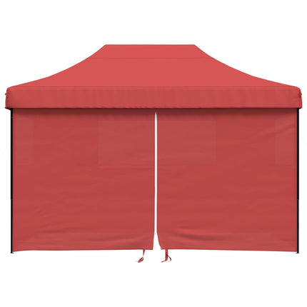 Partytält Vinröd 279 x 410 x 315 cm Oxford Tyg
