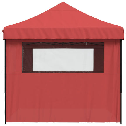 Partytält Vinröd 279 x 410 x 315 cm Oxford Tyg