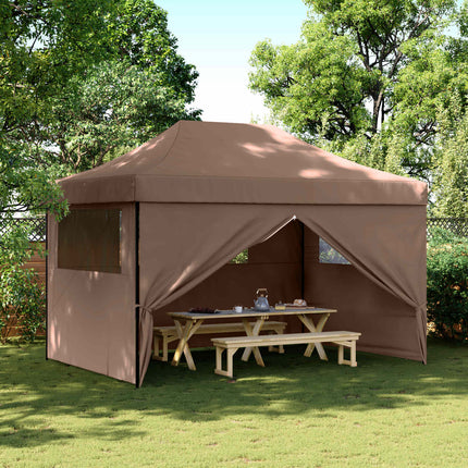 Partytält Brun 279 x 410 x 315 cm Oxford Tyg