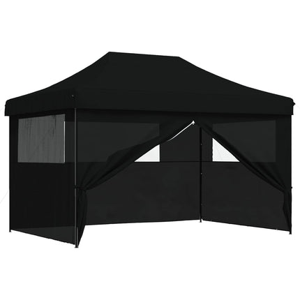 Partytält Svart 279 x 410 x 315 cm Oxford Tyg