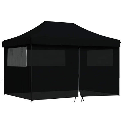 Partytält Svart 279 x 410 x 315 cm Oxford Tyg