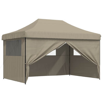 Partytält Taupe 292 x 440 x 315 cm Oxford Tyg