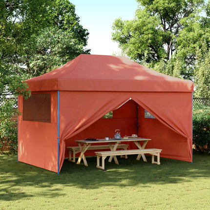 Partytält Terracotta 292 x 440 x 315 cm Oxford Tyg