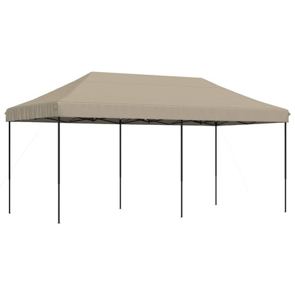 Partytält Taupe 292 x 580 x 315 cm Oxford Tyg
