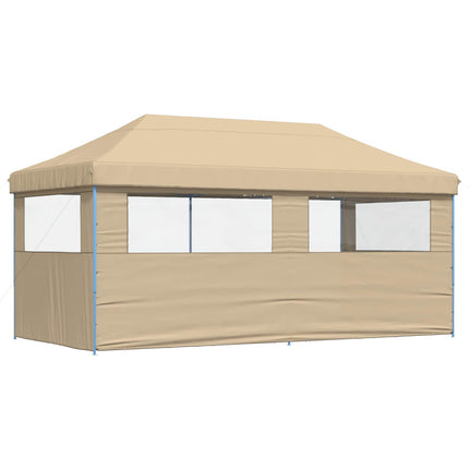 Partytält Beige 292 x 580 x 315 cm Oxford Tyg