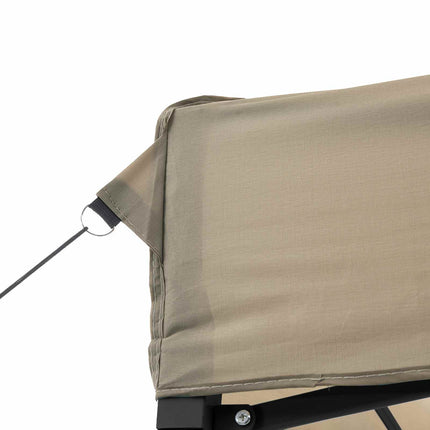 Partytält Taupe 292 x 580 x 315 cm Oxford Tyg