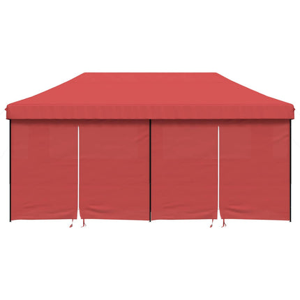 Partytält Vinröd 292 x 580 x 315 cm Oxford Tyg