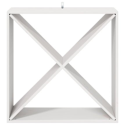 Vinställ 2 pcs Vit 62 x 25 x 62 cm Massiv furu