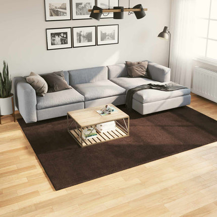 Mellanhög mjuk och tvättbar matta HUARTE Brun 200 x 280 cm