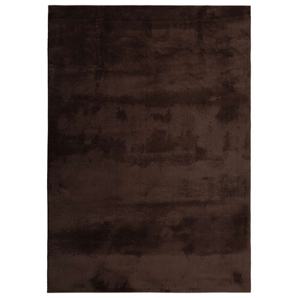 Mellanhög mjuk och tvättbar matta HUARTE Brun 200 x 280 cm