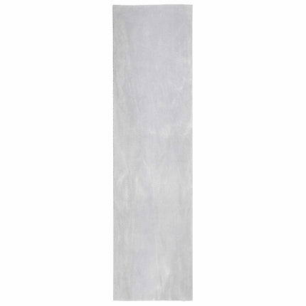 Mellanhög mjuk och tvättbar matta HUARTE Grå 80 x 300 cm