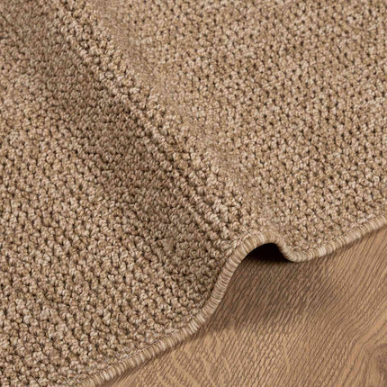 Områdesmattor Rektangulär AGIRA Naturfärg 150 x 80 cm Polyester