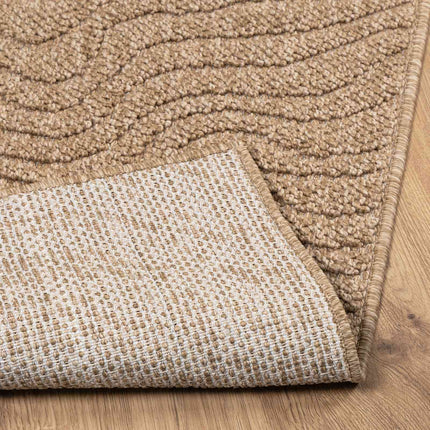 Områdesmattor Moiré AGIRA Naturfärg 340 x 240 cm Polyester