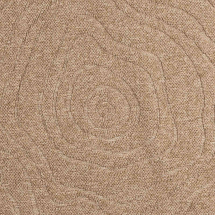 Områdesmattor Moiré AGIRA Naturfärg 340 x 240 cm Polyester
