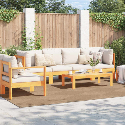 Områdesmattor Rektangulär AGIRA Naturfärg 280 x 200 cm