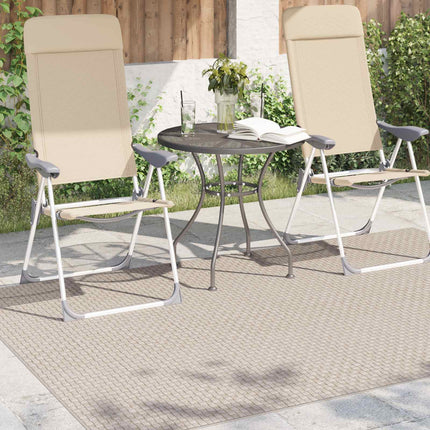 Områdesmattor Rektangulär FARO Kräm 230 x 160 cm Polyester