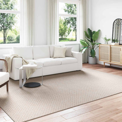 Områdesmattor Rektangulär FARO Kräm 280 x 200 cm Polyester