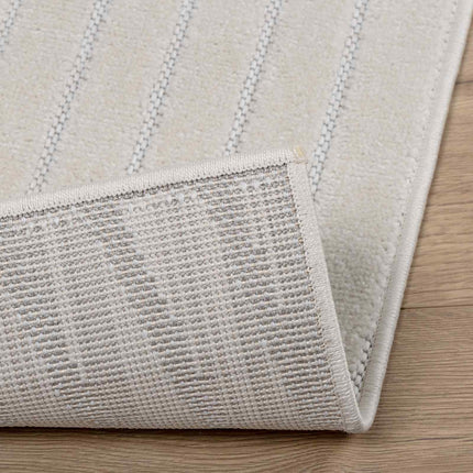Områdesmattor Rektangulär PALMERAS Kräm 170 x 120 cm Polyester