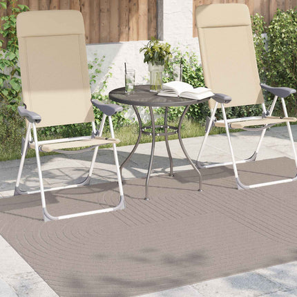 Områdesmattor Rektangulär PALMERAS Beige 200 x 140 cm Polyester